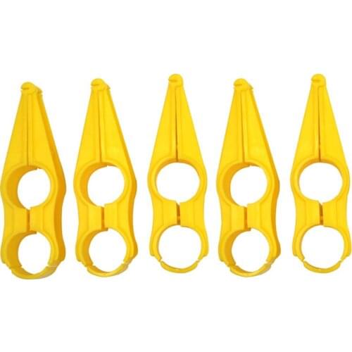 10PCS Chicken Drinking Automatic Line System Water Pipe Fixing Clamp Poultry Firmly Hold Hose Water Pipe Poultry Farming Tools