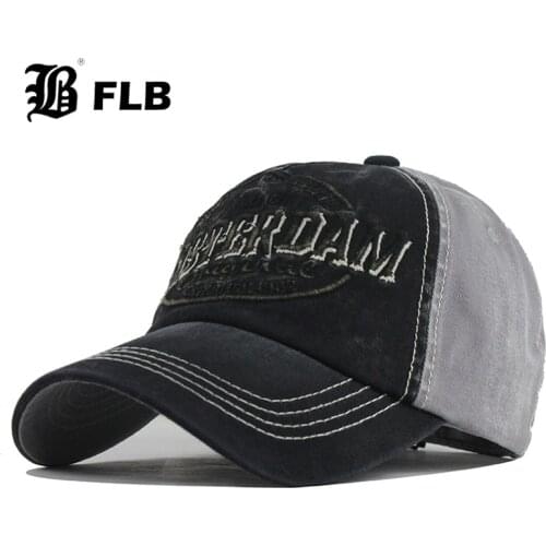 [FLB] New Cotton Baseball Cap MenS Snapback Hats Spring Summer Hat For Men Women Caps Hat High quality Embroidery Cap F396