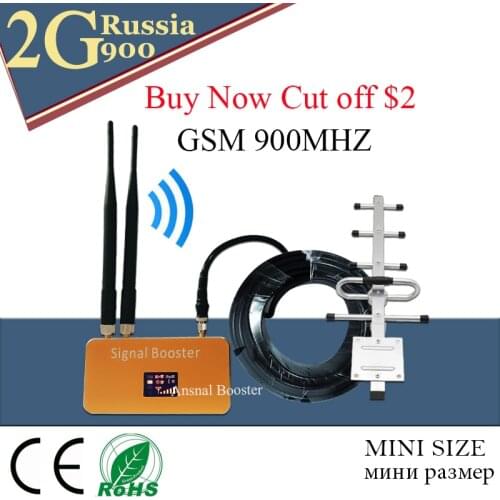 New! 2G 900Mhz Cellular Amplifier GSM Repeater Signal Booster 3G UMTS 900mhz Mobile Signal Booster Telephone Signal Amplifier