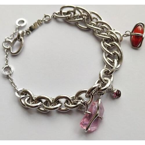 The new bracelet peach blossom elements can be reorganized bracelet temperament accessories Valentines Day gift