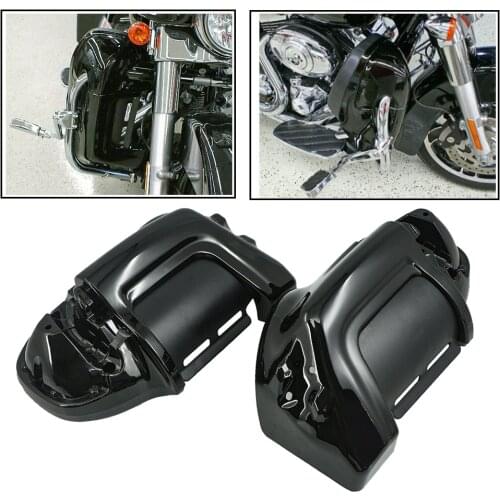 Lower Leg Warmer Vented Fairing Glove Box Hardware For Harley Touring Electra Glide FLHT Road King FLHR Street Glide FLHX 83-13
