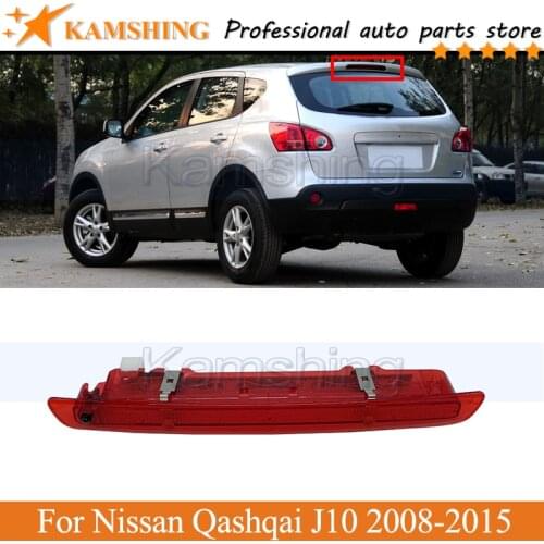 Kamshing Rear Additional brake light lamp For Nissan Qashqai J10 2008-2015 High Additional 3rd Third Brake Light stop lamp