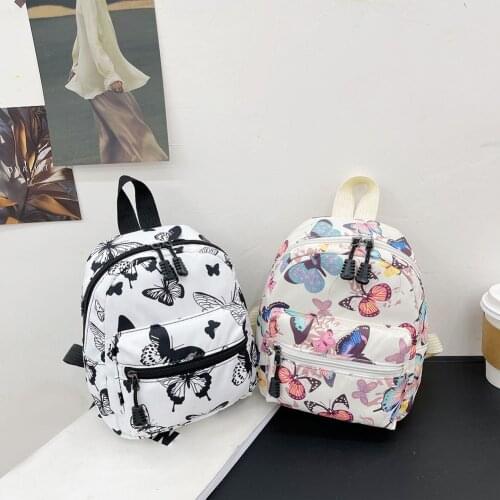 Woman Backpacks Cute Animal Pattern nylon Backpack Female White Backpacks Black Backpacks For Teen Girls Fashion Backpacks