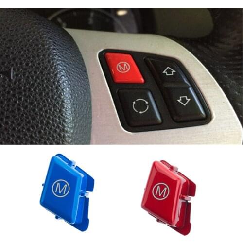 ABS Car Steering Wheel M Mode Button For BMW 1 Series E81 E82 E87 E88 X1 E84 Auto Accessories Switch Peplacement Cap Sports