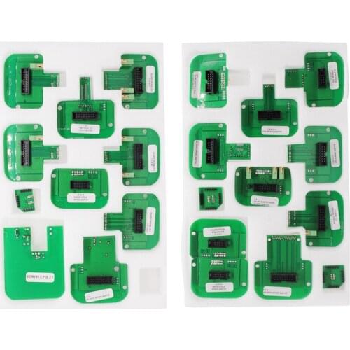 22pcs BDM Probe Adapters BDM Frame ECU RAMP For FGTECH V54 BDM100 CMD100 BDM Frame Full Sets ECU Programmer
