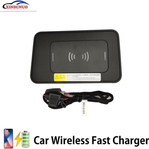Car Accessories Vehicle Wireless Charger For Toyota RAV4 2019-2020 Fast Charger Module Wireless Onboard Car Charging Pad
