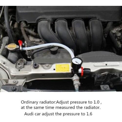 Car Leak Pressure Tester Checker Tool Cooling Radiator Engine Kit 2018