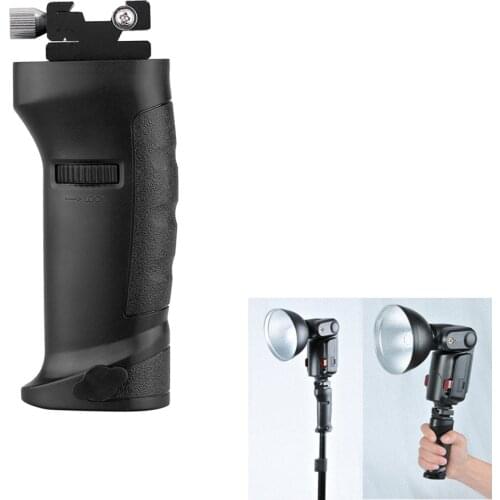 Godox FG-40 Anti-Slip Surface Flash Handle Hot Shoe Flash Grip Professional Flash Holder for Godox Speedlite Flash AD200 AD360