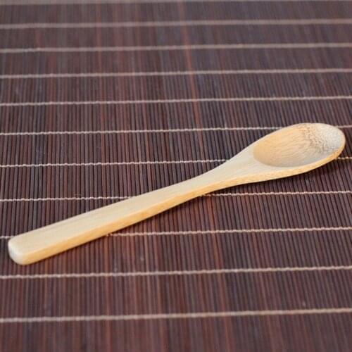 Matcha Tool Natural Bamboo Ergonomic Portable Green Tea Spoon Matcha Scoop Traditional Scoop Small Tea Spoon Justdolife