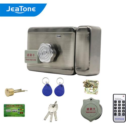 JeaTone Electric Lock to build your video intercom system