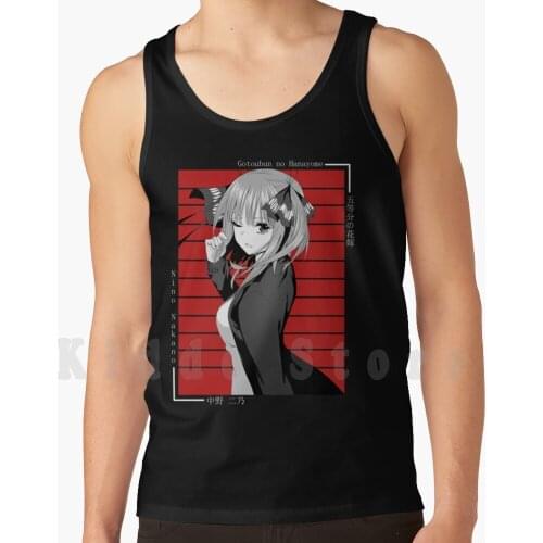 Sayonara - Nino ( Gotoubun No Hanayome ) tank tops vest sleeveless Anime Manga Waifu Kawaii Anime Girl Miku Nakano 5