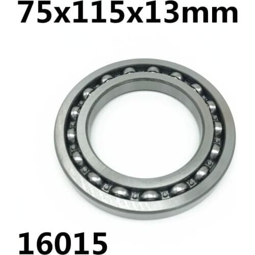 1PCS 16015-Open 75x115x13 mm deep groove ball bearing 16015