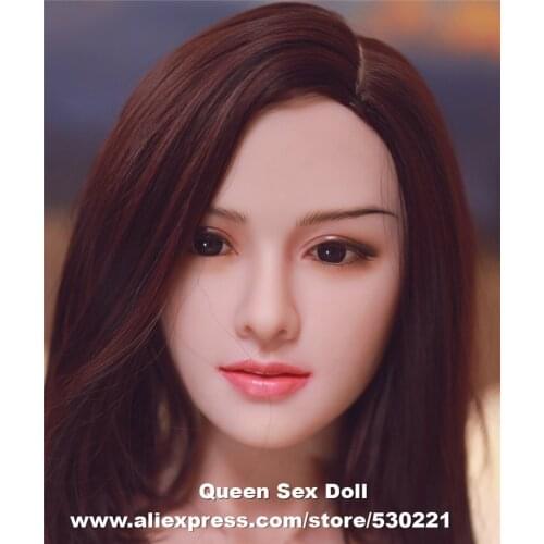 Silicone Sex Doll Head Oral Sexy Toy Can Fit For 140cm To 175cm Full Size Dolls