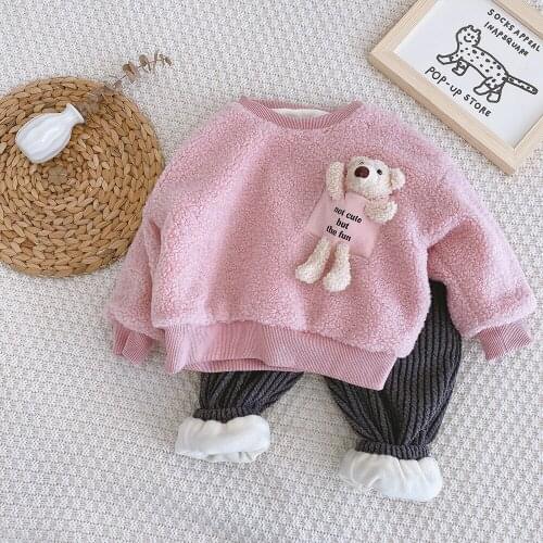 2020 new spring autumn/winter Girls Kids Boys Sweatshirt comfortable cute baby Clothes Children Clothing