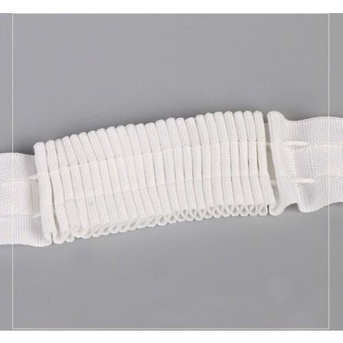Curtain Cloth Tape Pull Pleated Tape White Ribbon Small Tape DIY Sew Curtain Accessories 40m/lot