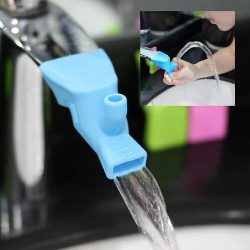 Kitchen Sink Faucet Guide Faucet Extenders Silicone Faucet Extender Water Tap Extension Sink Children Washing Device Bathroom