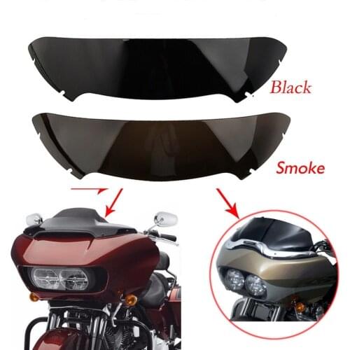 5" Wave Windshield Windscreen For Harley Road Glide Ultra FLTRU/ FLTRX/ Special FLTRXS 2015-2017 Wind Shield Motorcycle Parts