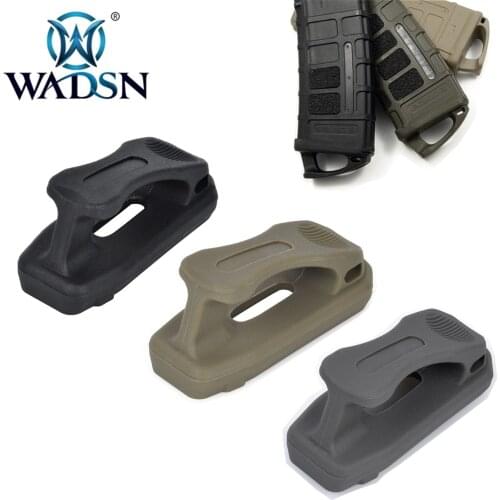 WADSN 3pcs/set Softair MAG PUL Magazine Ranger Floorplate 45x5.56 for M4 PTS PMAG Picatinny Rail Paintball Hunting Accessories