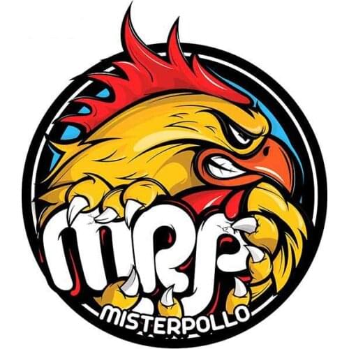 Funny Car Stickers and Decals Mister Pollo Piopio JDM ATV Laoptop Refrigerator Trunk Decoration