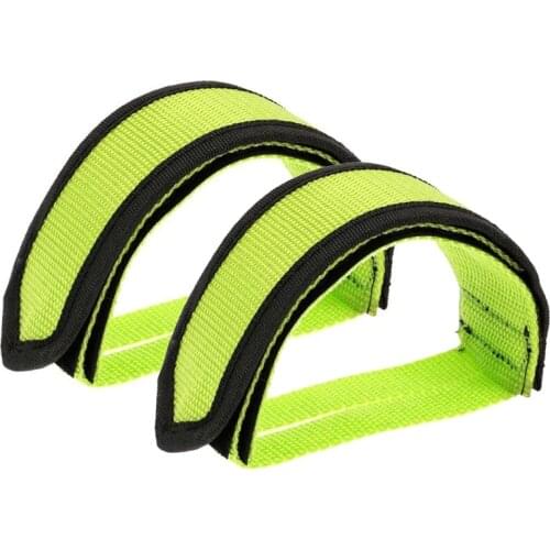 1 pair Nylon Bicycle Pedal Straps Toe Clip Foot Strap Belt Adhesive Bicycle Pedal Tape Fixed Gear Bike Cycling Cover