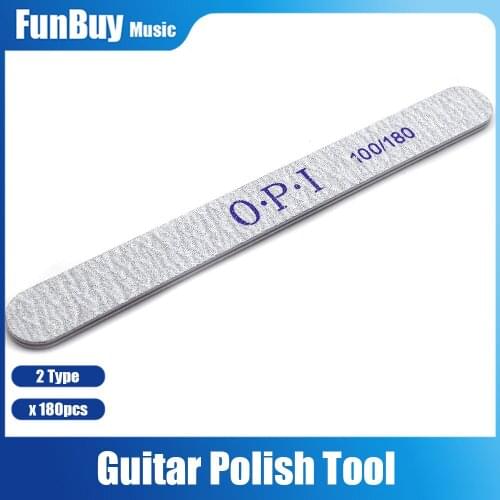 150pcs Guitar Fret Repairing Tool Fretwire File Sanding Cleaning Polish Luthier Tool