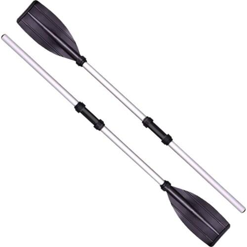 2PCS Aluminium Boat Oars Detachable Assemble Strengthened Kayak Paddles Inflatable BoatsOars For Rowing Boats Raft Canoeing Cozy
