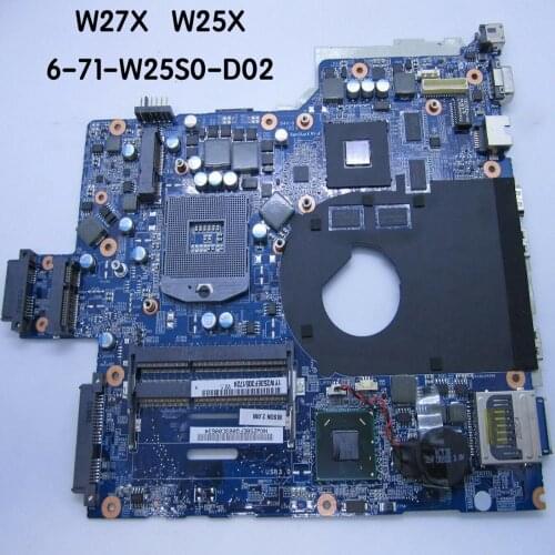 6-71-W25S0-D02 For Clevo W27X W25X W271ES W211ESMB Laptop motherboard W251ESMB-0D motherboard 100%tested fully work
