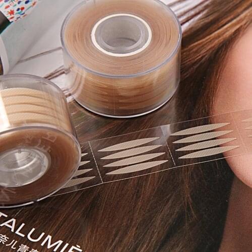 600 pcs Invisible Lace Fiber Adhesive Eyelid Stickers Ladies Technical Eye Lift Tapes