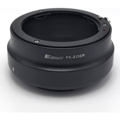 PK-EOS R Lens Adaptor Mount Ring for Pentax PK K Lens and Canon EOS R RP R5 R6 EOSR RF Camera Body