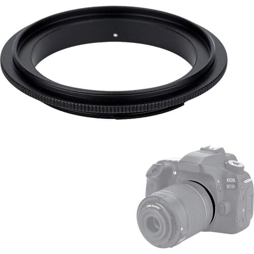Aluminum 67mm Macro Reverse lens Adapter Ring for Canon EOS 67 EF Mount 5d 50d 60d 5d2 7d 70d 18-135mm Lens Camera