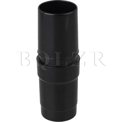 BQLZR Black Plastic 31-34mm Vacuum Hose Adaptor 00179 for Shop Vacuum Accessories