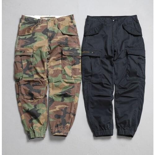 Wtaps Trousers Goth Cargo Pants Japanese Streetwear Men Women Overalls Hip Hop Harajuku Cotton Sweatpants Joggers Tracksuit 2021