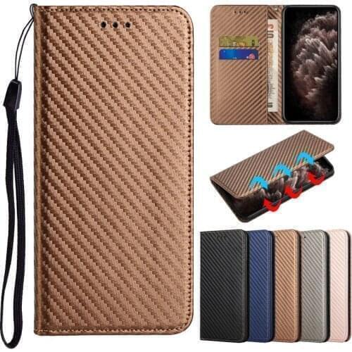 Etui on for Huawei Y7a Magnetic Leather Flip Case for Huawei Y7 Prime Y7Pro 2019 Y7P 2020 Solid Color Wallet Cover Capa
