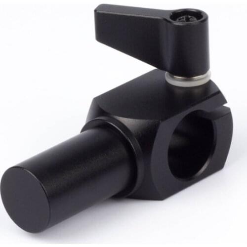 Mini Micro 15mm Rod Stud Clamp Block fr Support Rail System Film Mirrorless DSLR Camera Rig Handle Extension Arm Grip Gimbal