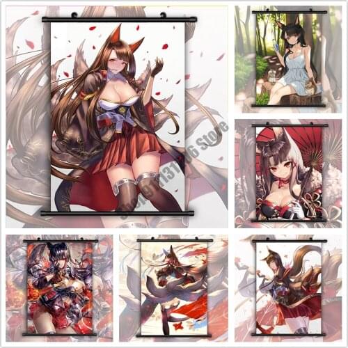 Azur Lane Akagi Anime Diamond Painting Cross Stitch Kits Diamond Embroidery Full Round Drill Mosaic Christmas Home Decoration