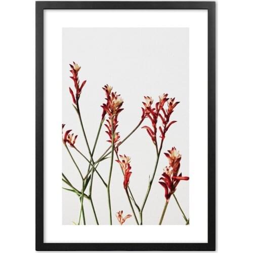 Nordic Modern Fresh Flowers Photography Nordic Art Wall Art Paper Painting Landscape Wall Pictures For Living Room Decor