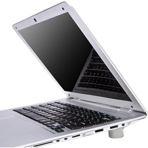 4Pcs/Set Laptop Stand Heat Reduction Pad Portable Thermal Bracket Computer Devices Accessories PVC Cooling Cool Feet Sucker Gray