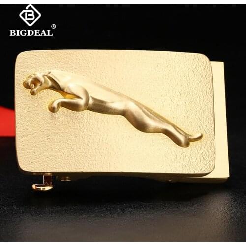 High Quality Belt for Men Genuine Leather Cowhide Handmade Men Waistbands Solid Brass Automatic Buckle Straps Designer Belt