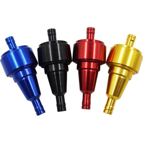 Universal Motorcycle Accessories 6mm Gasoline Filter Aluminum Alloy Oil Cup Oil Filter ATV Off-road Vehicle Gasoline Oil Filter