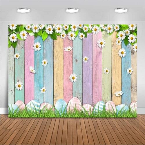 Spring scenery Easter egg colorful floor backdrop for photography flower background for phtoo booth studio vinyl floor photocall