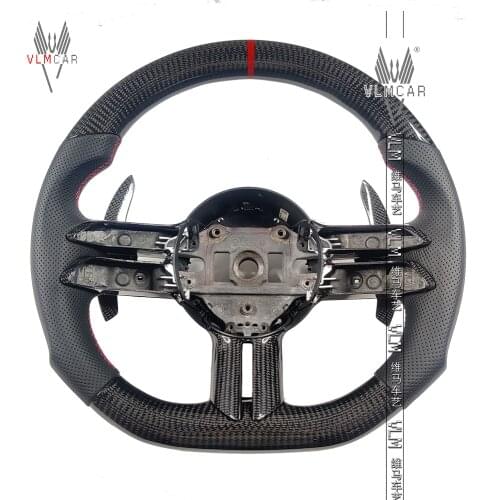 VLMCAR Private Custom Carbon Fiber Steering Wheel For Mercedes Benz C- Class A-Class E-class GLA/ GLC/ GLE Old Model To New One