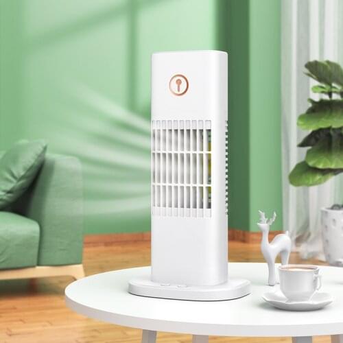 Air Conditioner Fan USB Rechargeable Summer Home Office Bed Air Water Cooling Portable Desktop Light Mini Fans High Quality FS14
