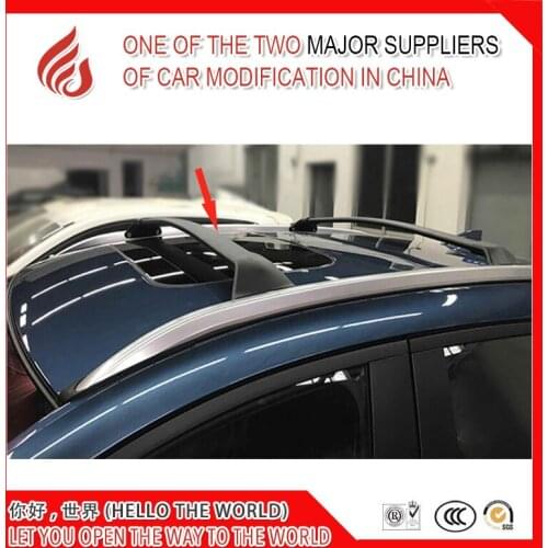 High quality Aluminium alloy screw install car roof rail cross bar for CX3 CX-3 2017 2018 2019