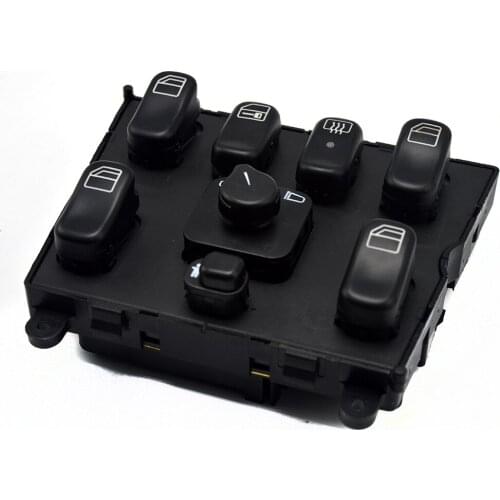 High performance New Electronic Power Window Switch for Benz 1998-2003 M-Klasse ML320 ML500 ML430 ML55 AMG 1638206610 03751566
