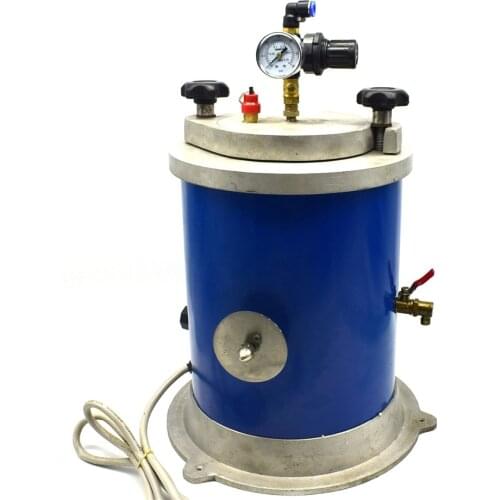 Jewelry Round Columnar Wax Injector with 2.5kg Capacity Air pressure Machine for Jewelry Making