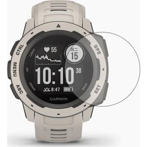 Tempered Glass Protective Film Clear Protection For Garmin Instinct Tactical GPS Sport Watch Smartwatch Screen Protector Cover