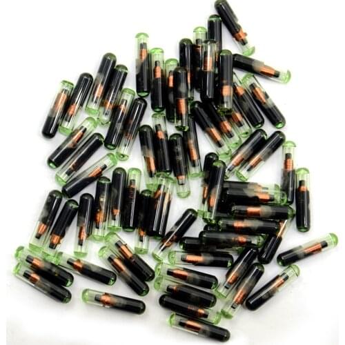 10/50pcs/lot Newest version Car Key Glass Transponder ID48 ID 48 Chip T6 Unlocked Chip with best price