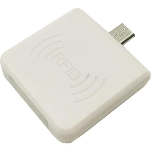 10PCS Micro USB Proximity RFID 125khz IC 13.56mhz card Reader for Android Phone