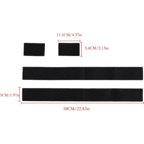 2 PCS Fire Extinguisher Car Holder Universal Strap Down Design Organizer