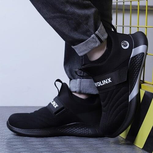 2020 New Steel Toe Soft Anti-Piercing Work Boots Breathable Men Light Sneaker Indestructible